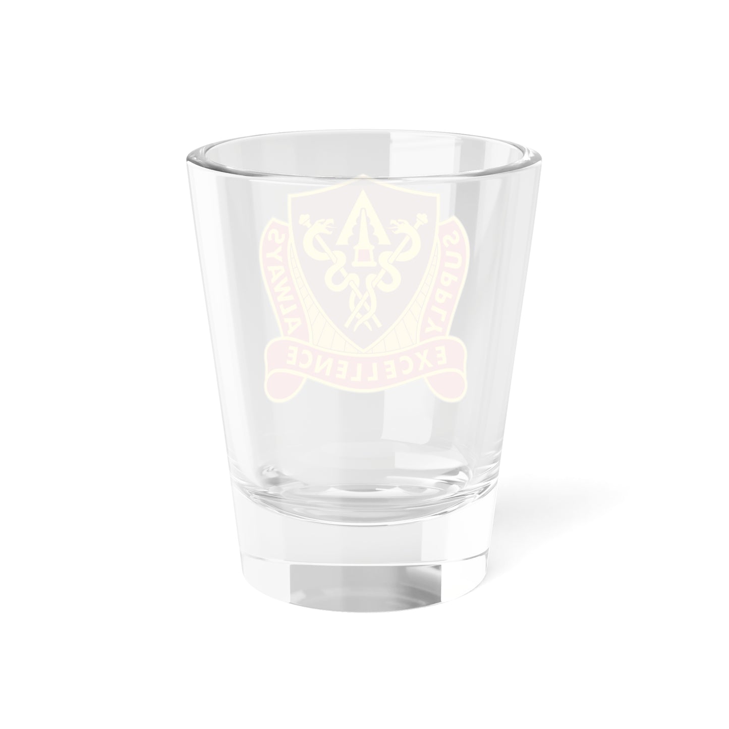 Verre à liqueur du bataillon médical 427 (armée américaine) 1,5 oz