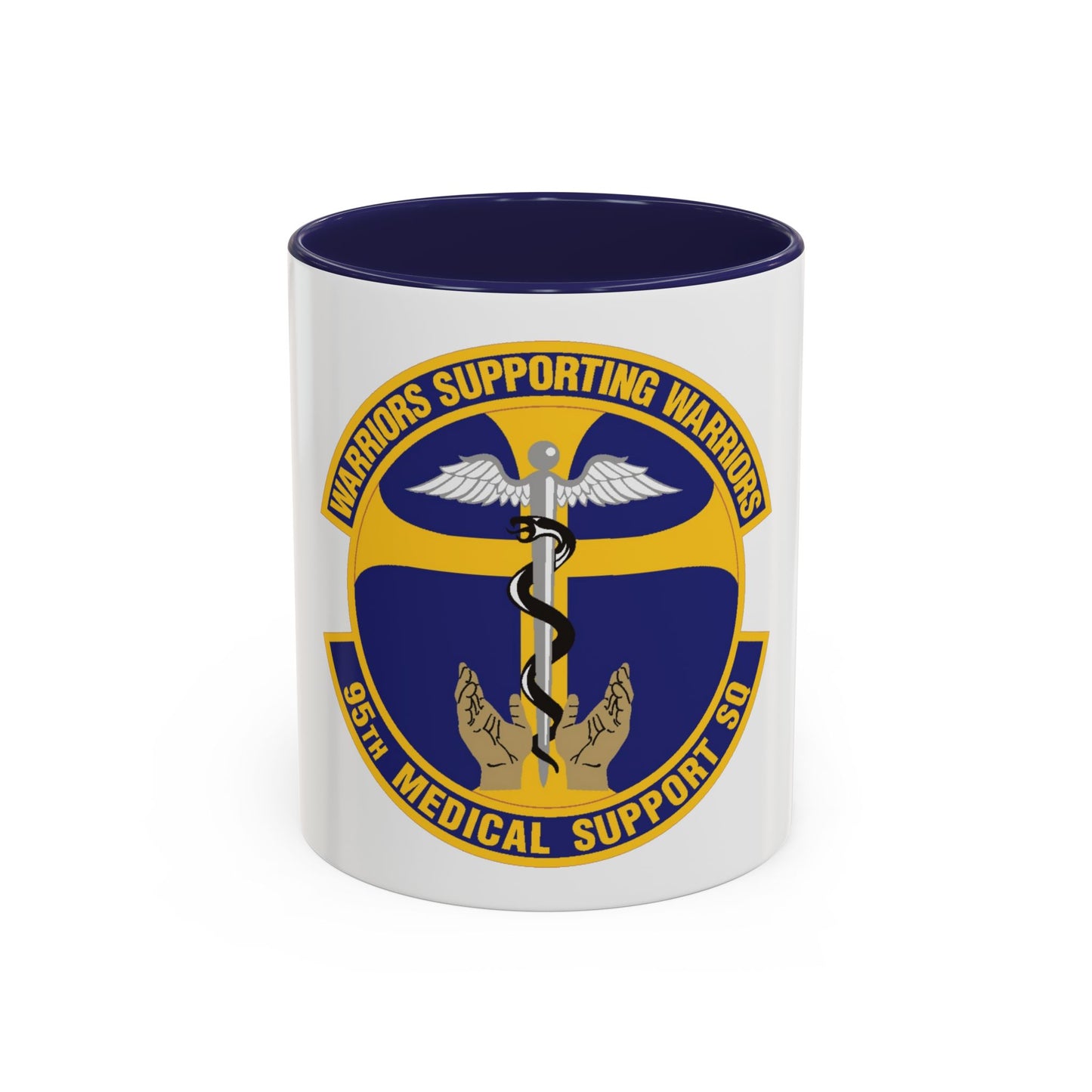 95th Medical Support Squadron (U.S. Air Force) Accent Coffee Mug