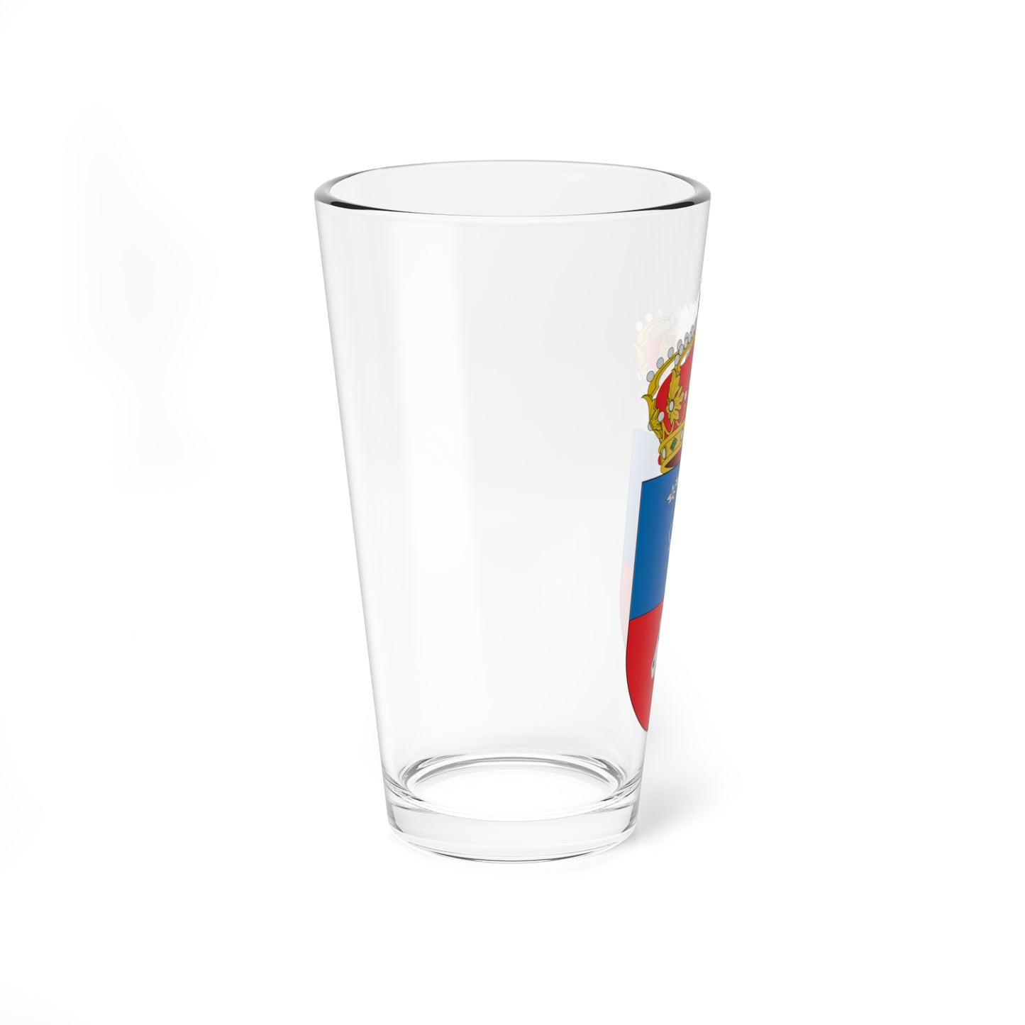 Escudo de Biscarrués (Spain) (Coat of Arms) Pint Glass 16oz