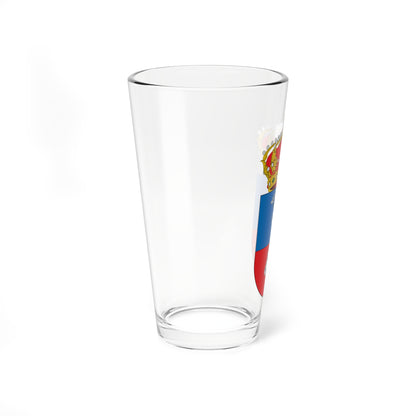Escudo de Biscarrués (Spain) (Coat of Arms) Pint Glass 16oz