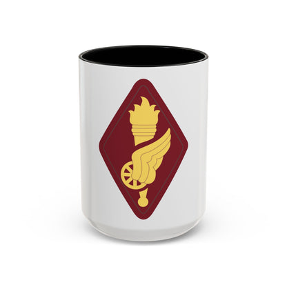 Transportation Center and School (U.S. Army) Accent Coffee Mug