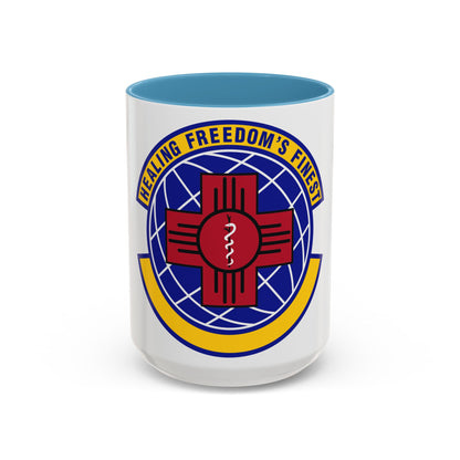 377 Healthcare Operations Squadron AFGSC (U.S. Air Force) Accent Coffee Mug