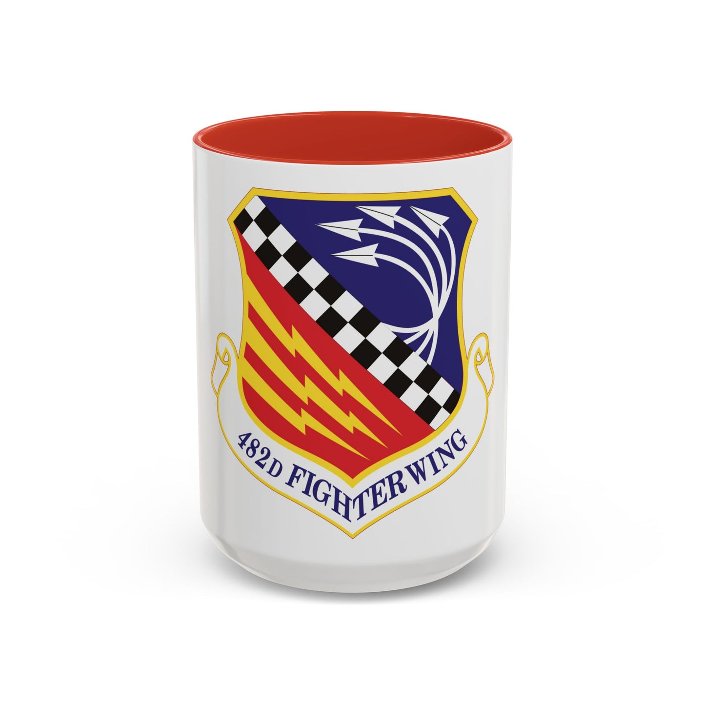 482d Fighter Wing (U.S. Air Force) Accent Coffee Mug