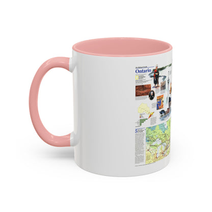 Canada - Ontario 2 (1996) (Map) Accent Coffee Mug