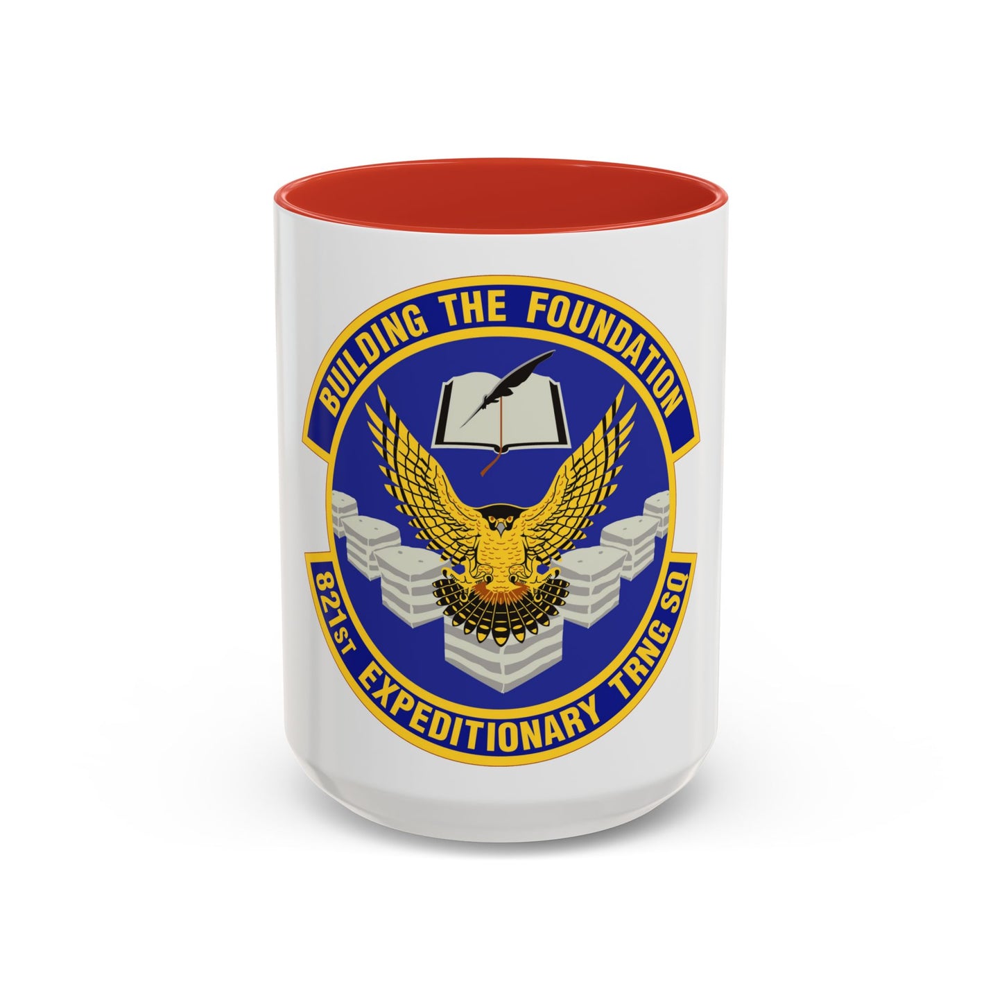 821st Expeditionary Training Squadron (U.S. Air Force) Accent Coffee Mug