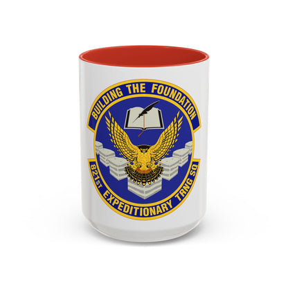 821st Expeditionary Training Squadron (U.S. Air Force) Accent Coffee Mug