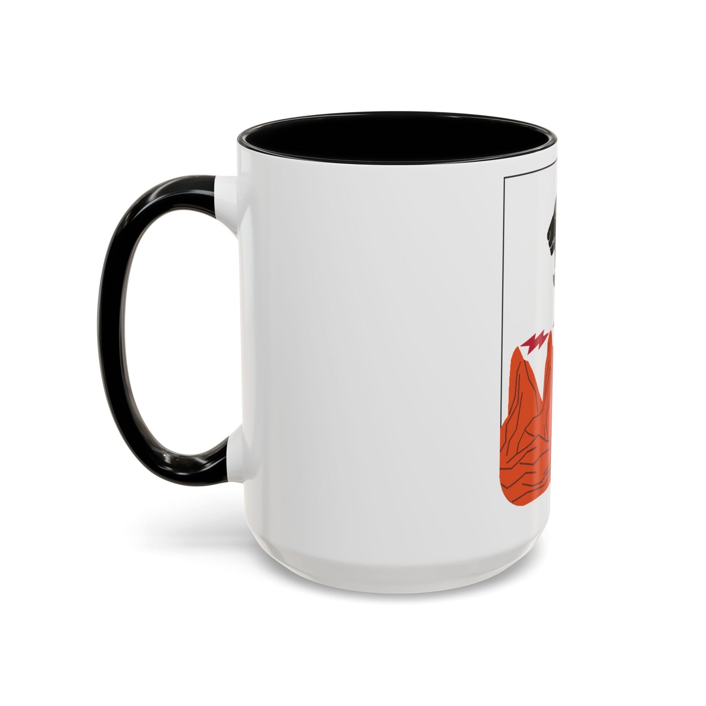 4 Signal Battalion 2 (U.S. Army) Accent Coffee Mug