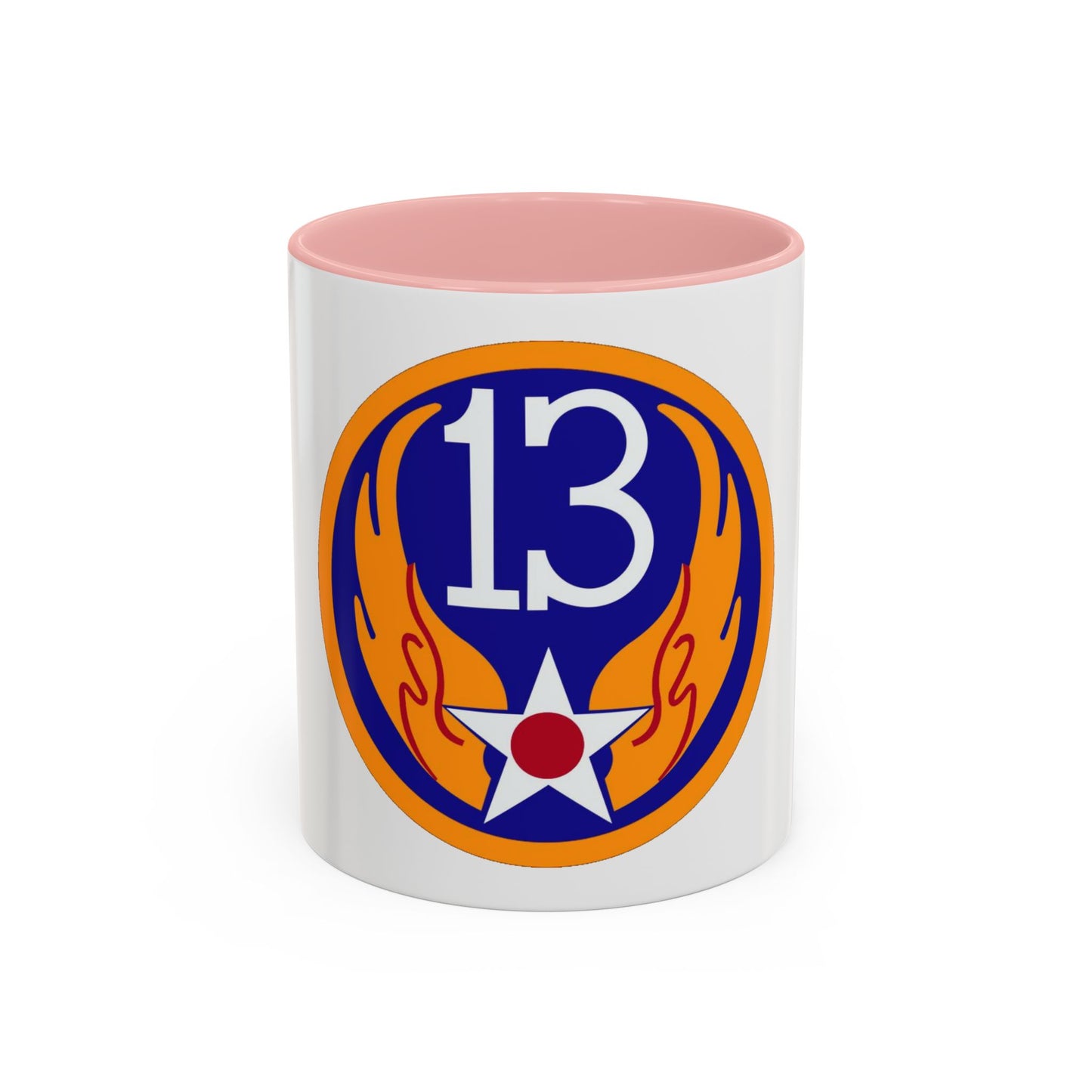 13 Air Force (U.S. Army) Accent Coffee Mug