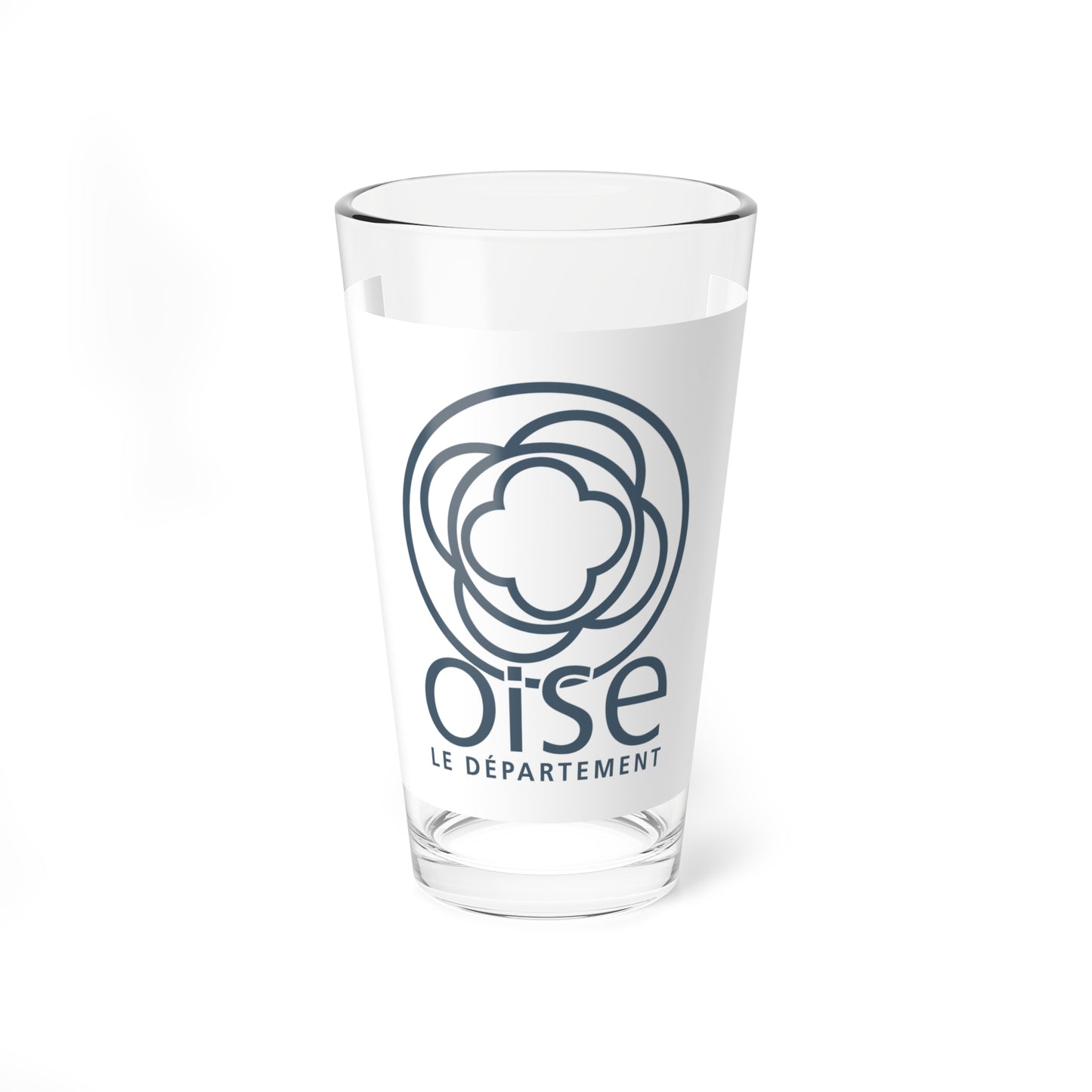 Flag of the Department of Oise (France) Pint Glass 16oz