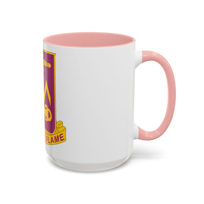 12 Ordnance Battalion (U.S. Army) Accent Coffee Mug