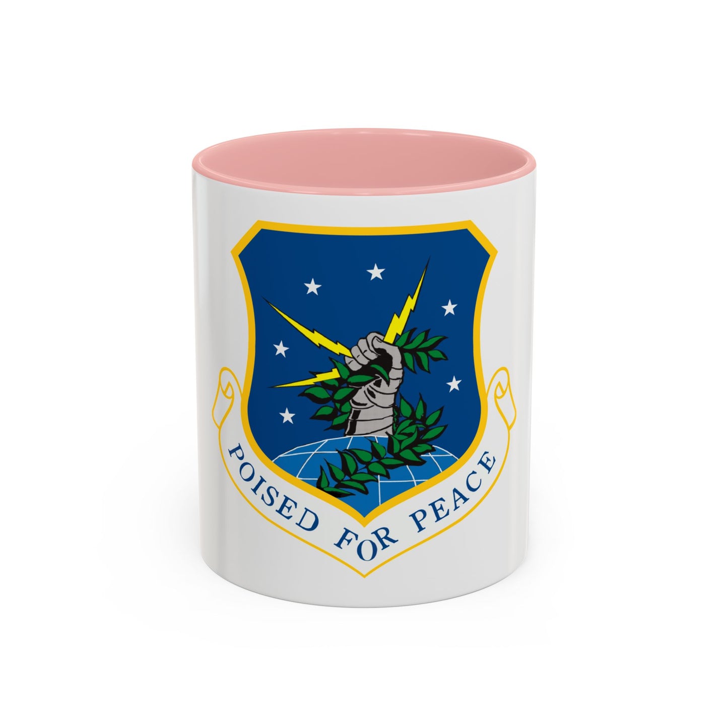 91st Space Wing (U.S. Air Force) Accent Coffee Mug