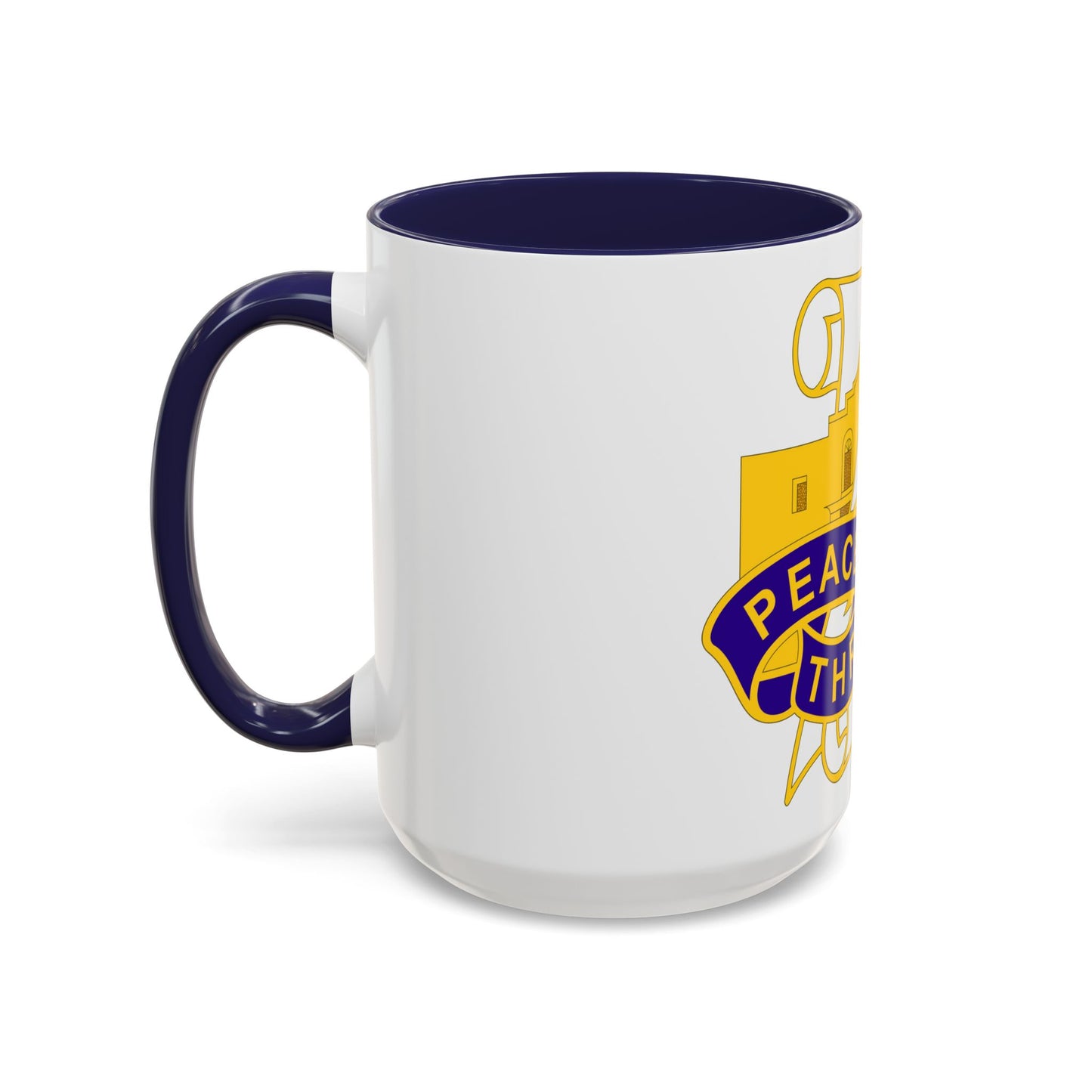 321 Civil Affairs Brigade 2 (U.S. Army) Accent Coffee Mug