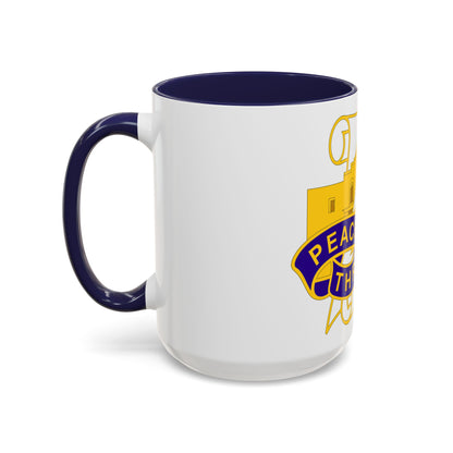 321 Civil Affairs Brigade 2 (U.S. Army) Accent Coffee Mug