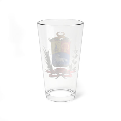 Escudo de Venezuela 1836-1863 (United States) (Coat of Arms) Pint Glass 16oz