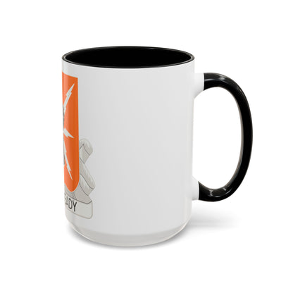 38th Signal Battalion (U.S. Army) Accent Coffee Mug