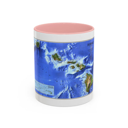 USA - Hawaii (1995) (Map) Accent Coffee Mug