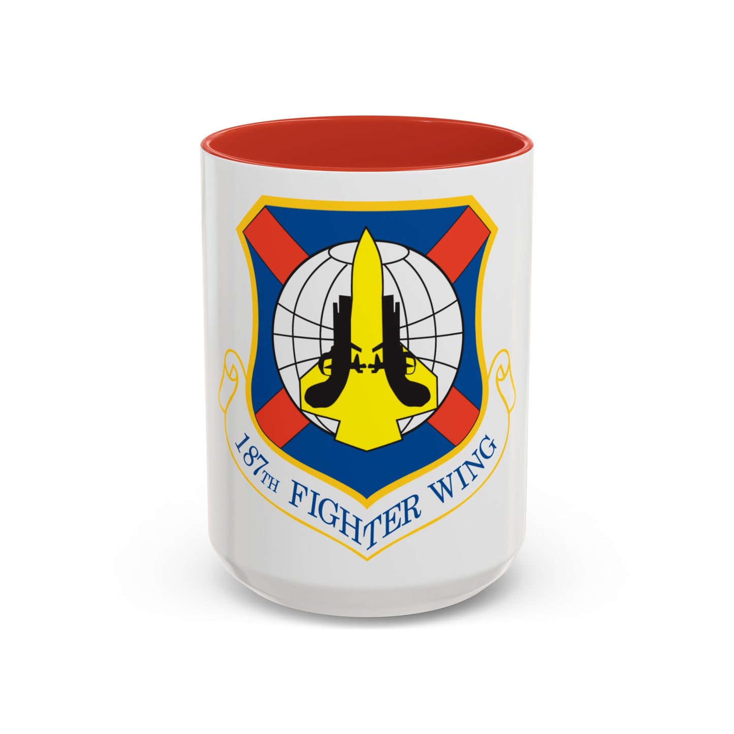 187th Fighter Wing (U.S. Air Force) Accent Coffee Mug