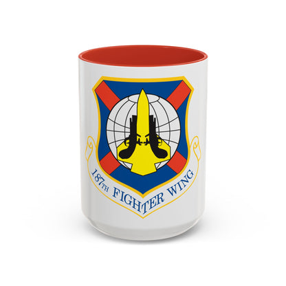 187th Fighter Wing (U.S. Air Force) Accent Coffee Mug