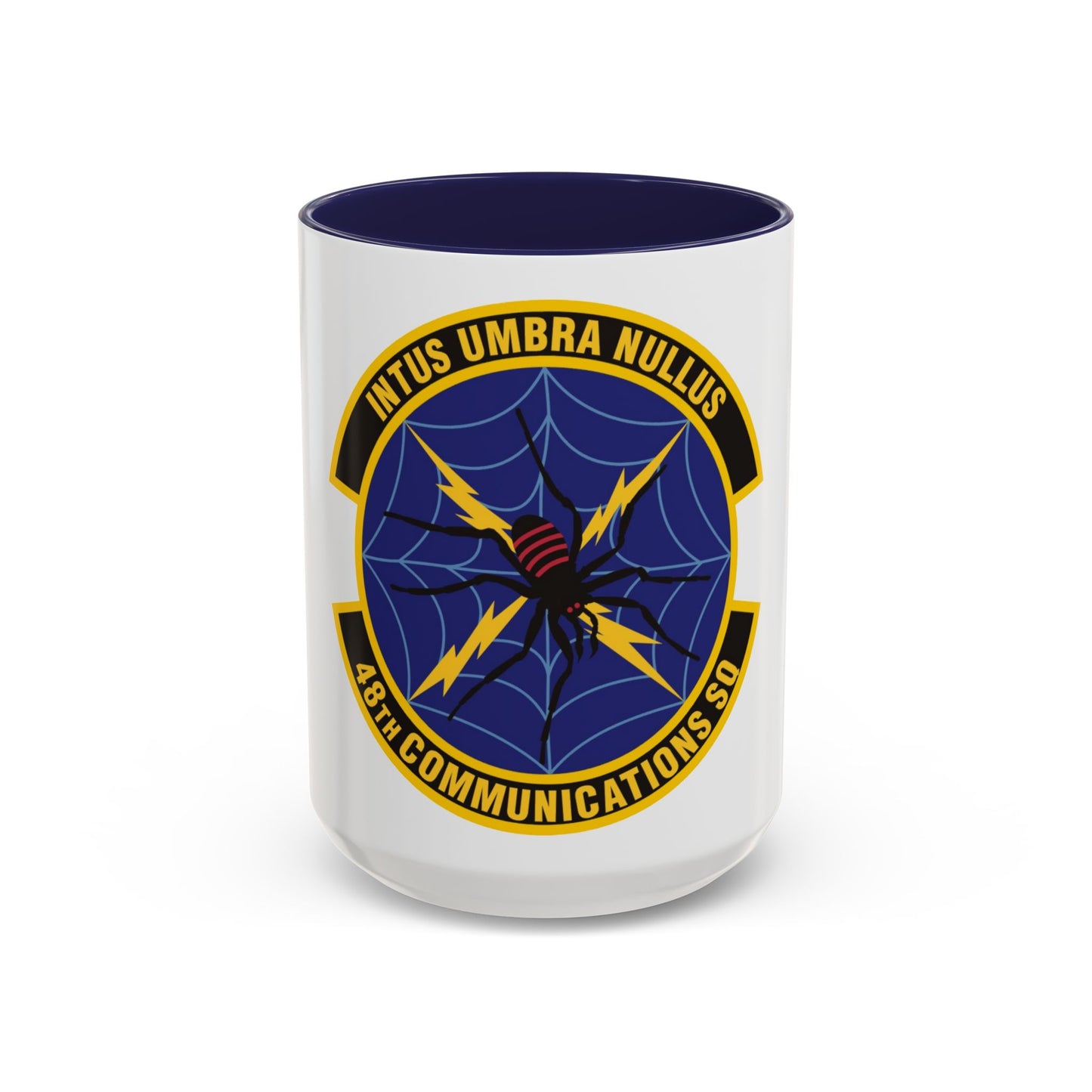 48 Communications Squadron USAFE (U.S. Air Force) Accent Coffee Mug
