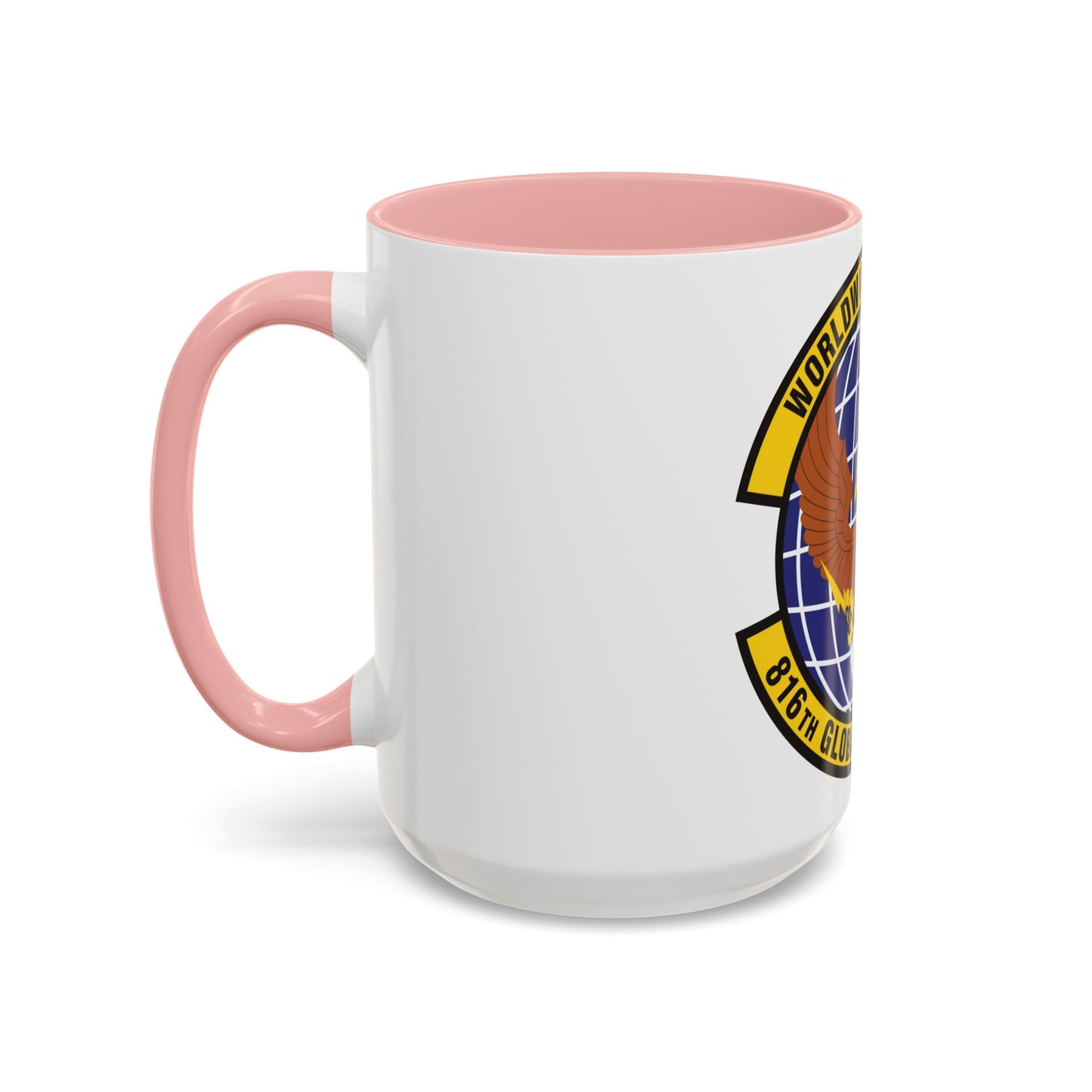 816th Global Mobility Squadron (U.S. Air Force) Accent Coffee Mug