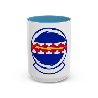 49 Communications Squadron ACC (U.S. Air Force) Accent Coffee Mug