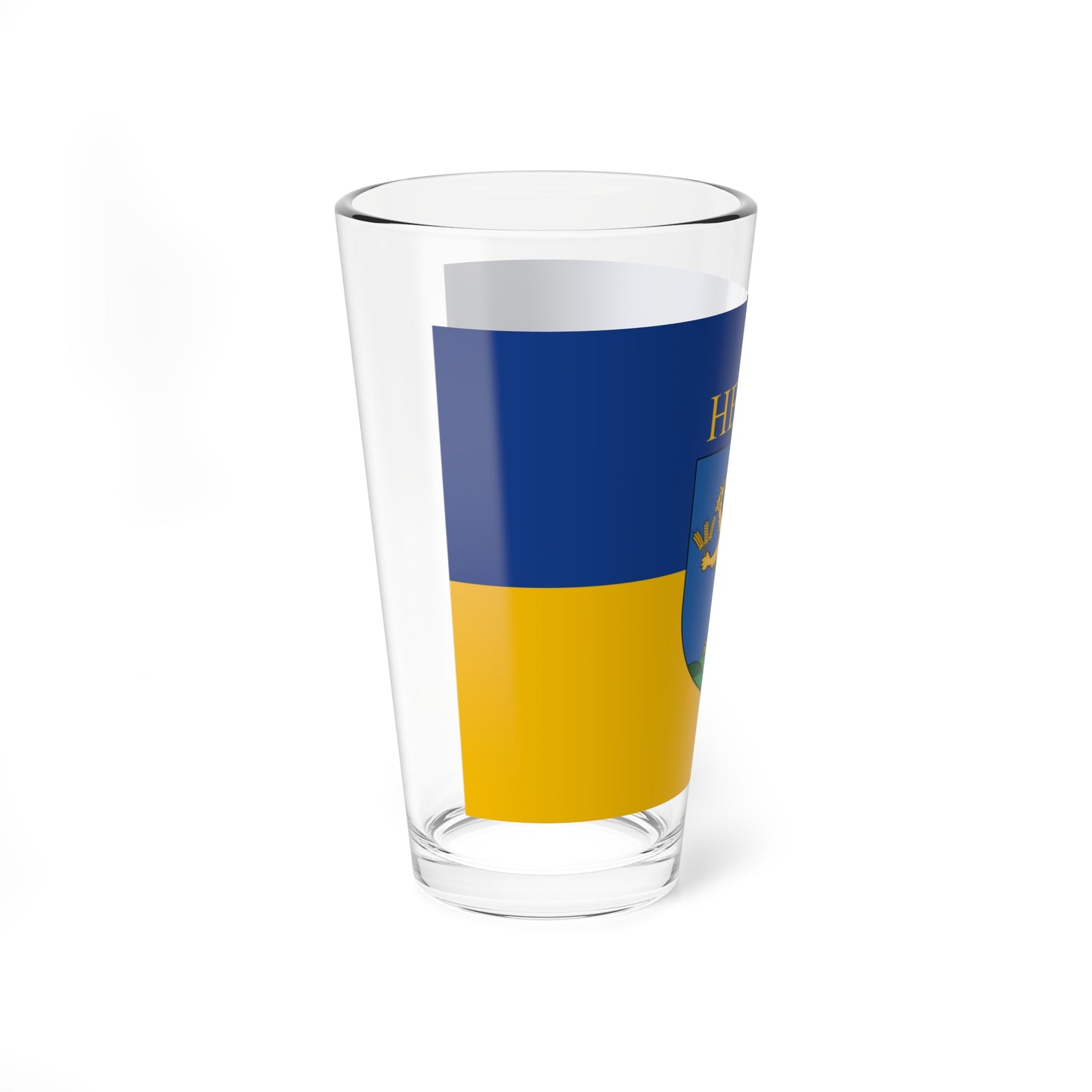 Flag of Heves (Hungary) Pint Glass 16oz