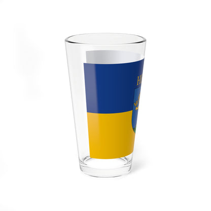 Flag of Heves (Hungary) Pint Glass 16oz