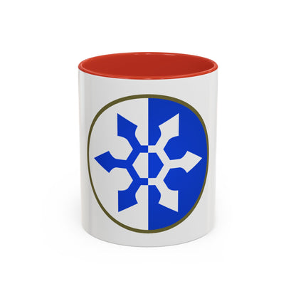 XXXIII Corps (U.S. Army) Accent Coffee Mug