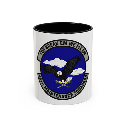 461st Maintenance Squadron (U.S. Air Force) Accent Coffee Mug