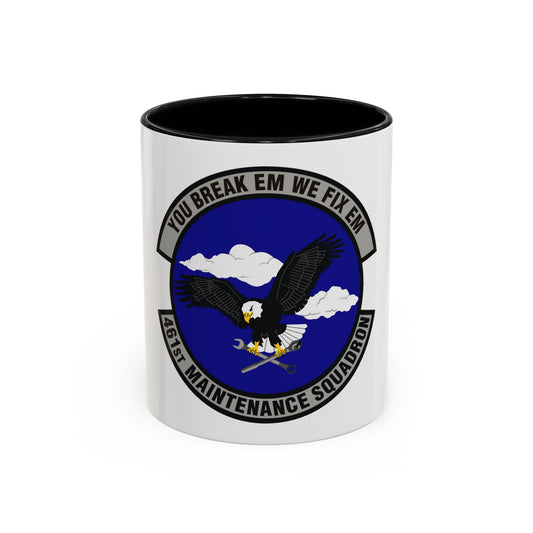461st Maintenance Squadron (U.S. Air Force) Accent Coffee Mug