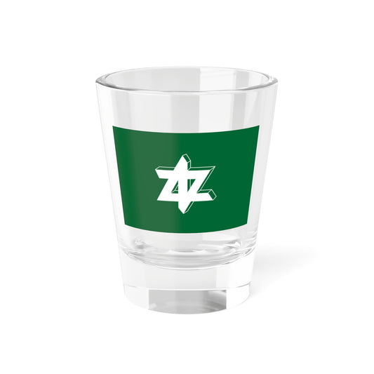 Flag of Achi Nagano (Japan) Shot Glass 1.5oz
