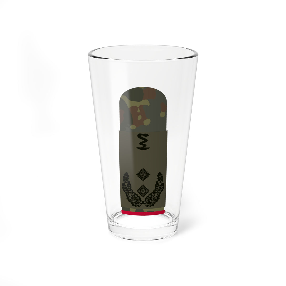 HA OS5 52d Oberfeldapotheker i.G. PHx R (Germany) (Military Rank) Pint Glass 16oz