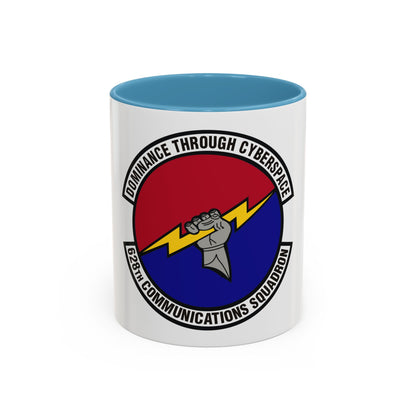 628th Communications Squadron (U.S. Air Force) Accent Coffee Mug