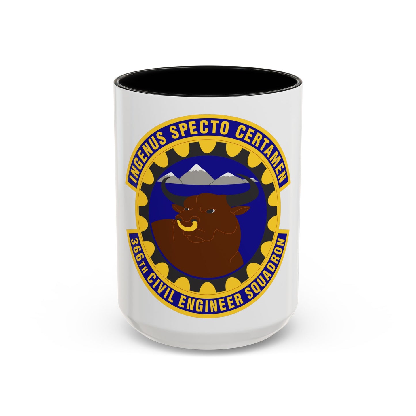 366 Civil Engineer Squadron ACC (U.S. Air Force) Accent Coffee Mug