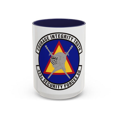 423d Security Forces Squadron (U.S. Air Force) Accent Coffee Mug