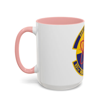 831st Munitions Support Squadron (U.S. Air Force) Accent Coffee Mug