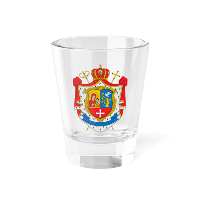 Coat of arms of Josaphat Hovera (Ukraine) (Coat of Arms) Shot Glass 1.5oz