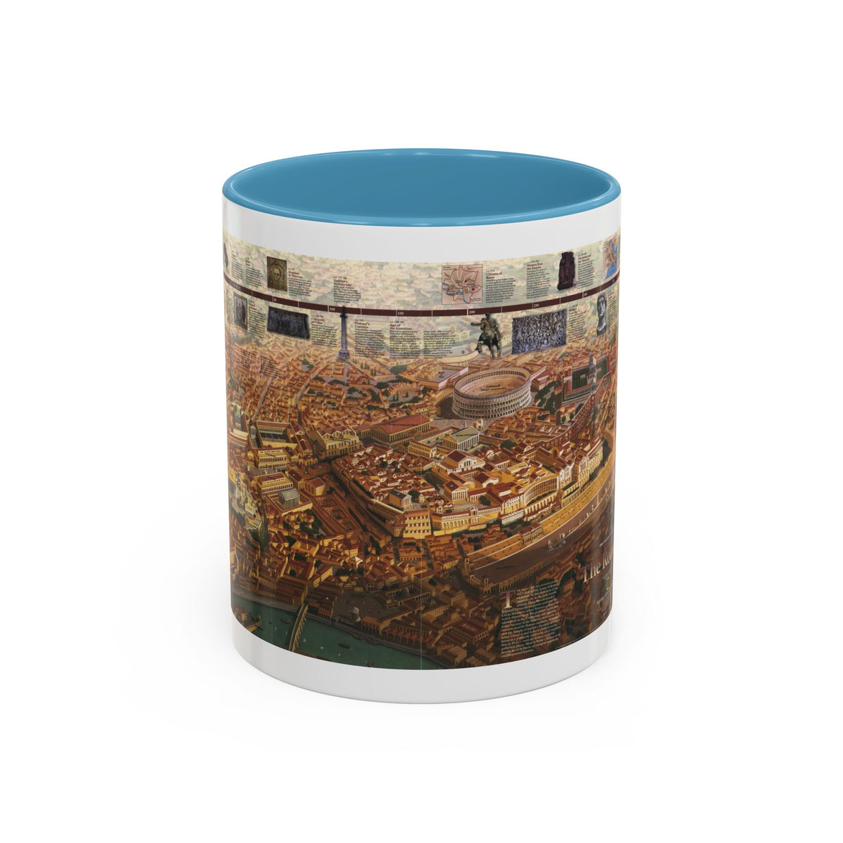 Romans, The (1997) (Map) Accent Coffee Mug
