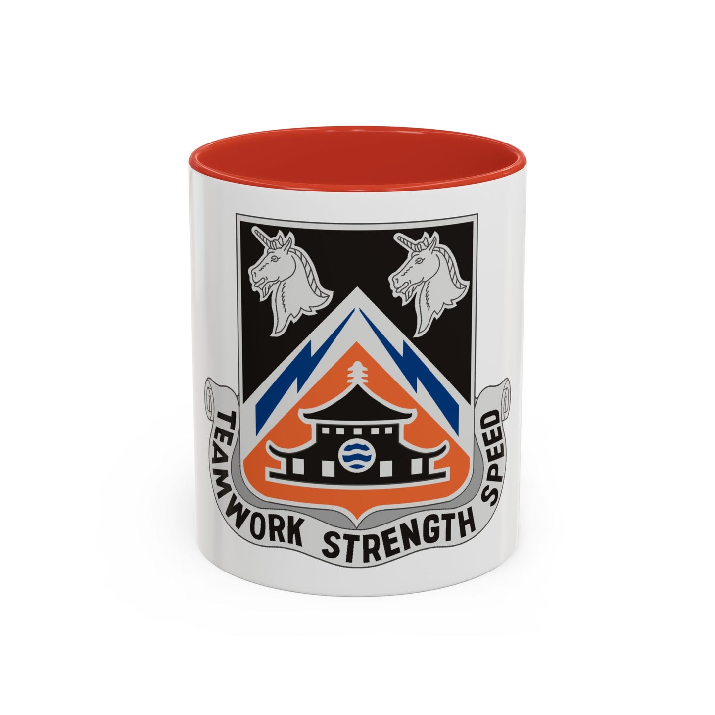 43 Signal Battalion (U.S. Army) Accent Coffee Mug
