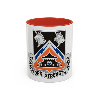 43 Signal Battalion (U.S. Army) Accent Coffee Mug