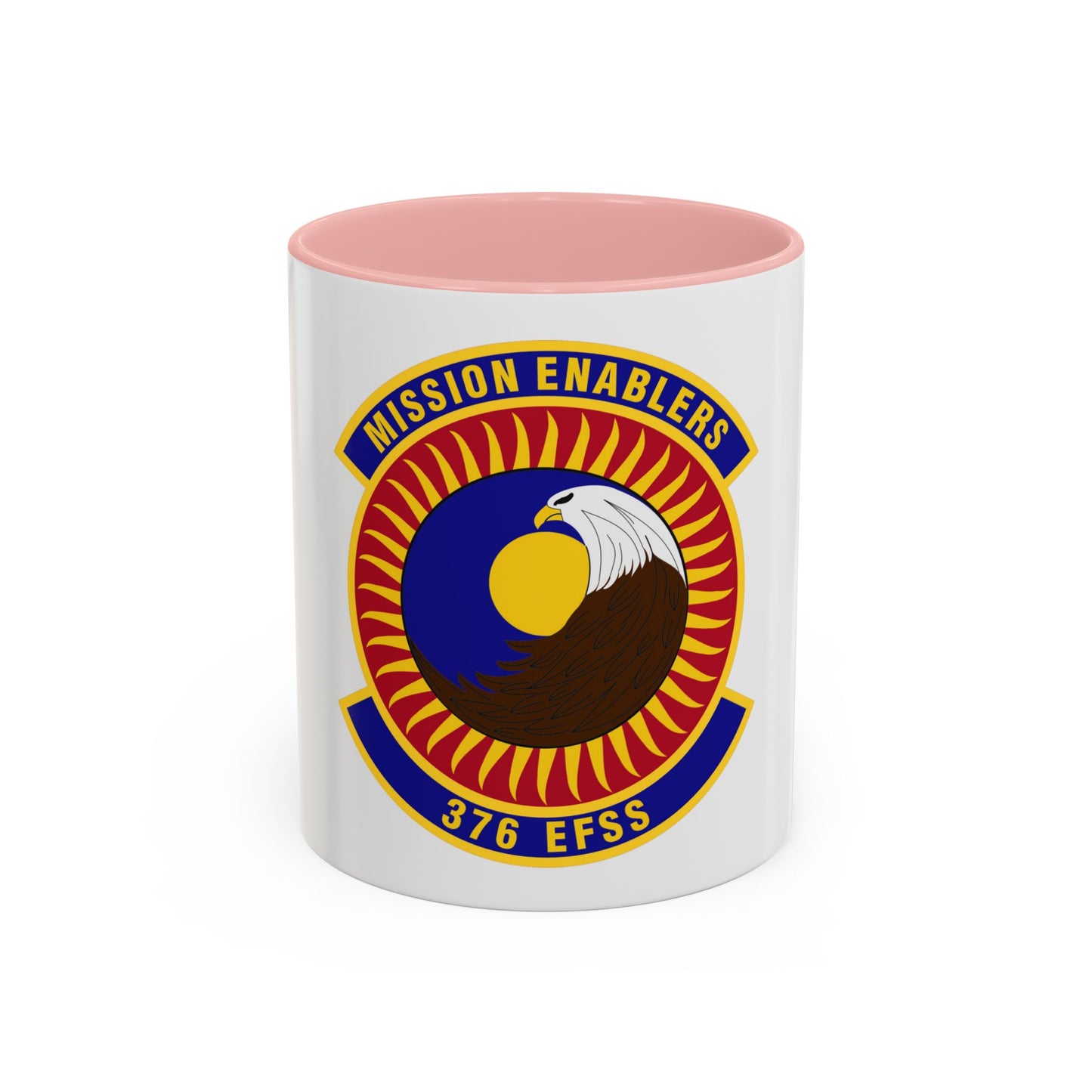 376th Expeditionary Force Support Squadron (U.S. Air Force) Accent Coffee Mug