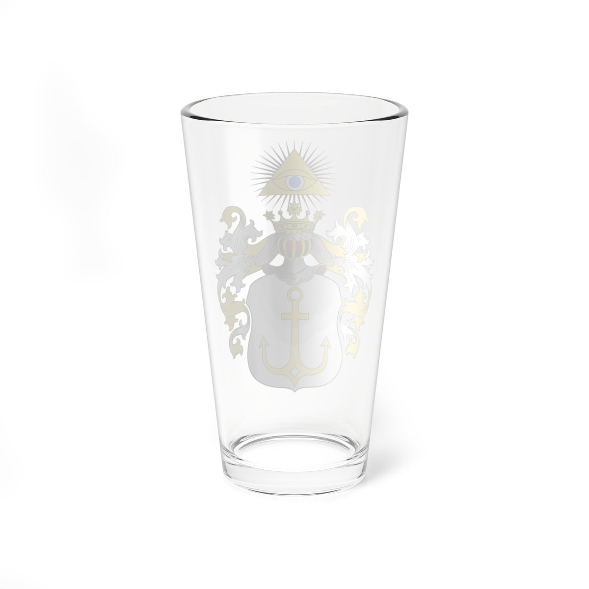 POL COA Chamier (Poland) (Coat of Arms) Pint Glass 16oz