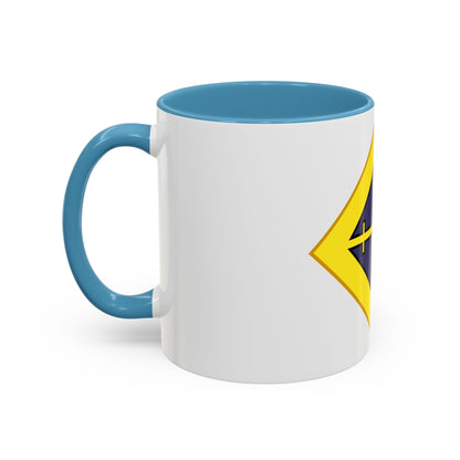 12th US division Insignia (U.S. Army) Accent Coffee Mug