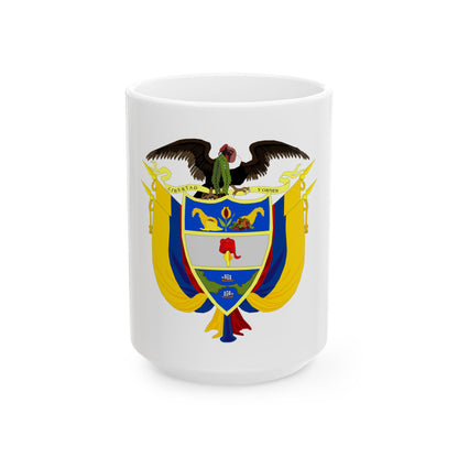 Coat of arms of Colombia 3 - White Coffee Mug