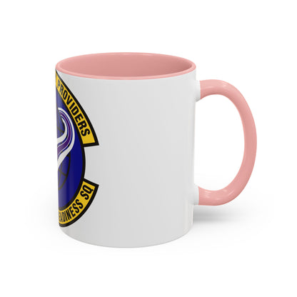 87 Logistics Readiness Squadron AMC (U.S. Air Force) Accent Coffee Mug