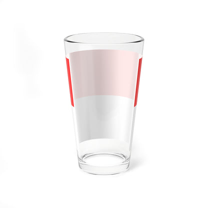 Flag of a Swiss Armed Forces major general (Switzerland) Pint Glass 16oz