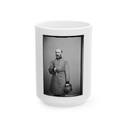 Brig. Maj. Gen. Rufus Saxton (U.S. Civil War) White Coffee Mug