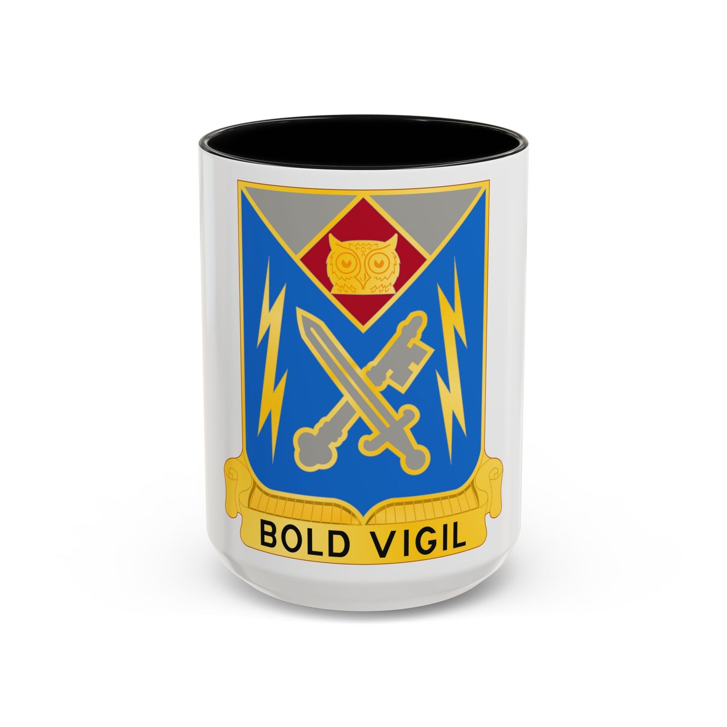 105 Military Intelligence Battalion (U.S. Army) Accent Coffee Mug