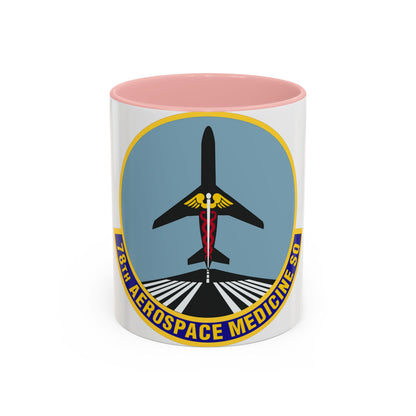 78th Aerospace Medicine Squadron (U.S. Air Force) Accent Coffee Mug