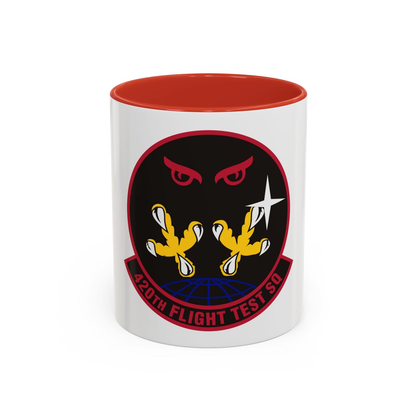 420 Flight Test Squdron AFMC (U.S. Air Force) Accent Coffee Mug